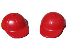 PLAYMOBIL x2 ROTE MÜTZEN