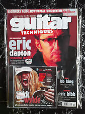 GUITAR TECHNIQUES+CD * 1999 * UK * ZAKK WYLDE exclusive tracks * RANDY RHOADS