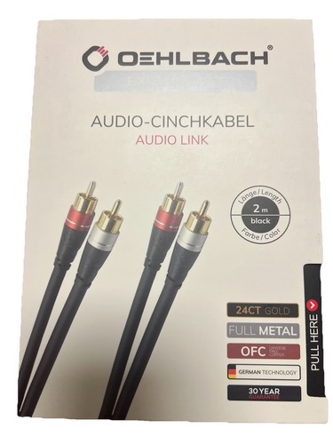 Oehlbach audio cinchkabel - oehlbach, audio-cinchkabel