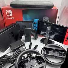 Nintendo Switch HAC-001 - 32GB - Spielkonsole - Neon-Rot/Neon-Blau