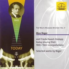 Max reger welte mignon - max,
