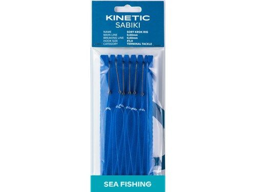 Kinetic sabiki sort krok - sabiki, #3/0