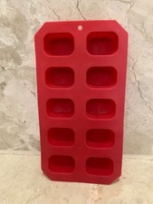 Rote silikon eiswürfelform - rote,