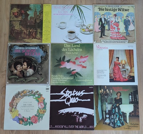 Konvolut schallplatten - 20, 12"