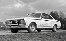 OPEL REKORD C COUPE SPRINT 1968 Unveröffenliches Foto!
