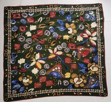 Vintage seidentuch gebraucht - seidentuch.,