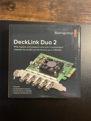 Blackmagic decklink duo sdi - decklink,