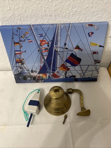 Schiffsglocke messing glocke - messing,