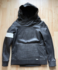 Mr. Riegillio Leder-Hoodie - Gr. L -  Kapuzenpullover, Shirt, Pullover, Bluf Gay