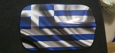 Audi A3 8V Tankdeckel Tanklappe 8V3809907A Weiß Griechische Flagge 