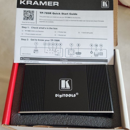 Kramer electronics 789r av - kramer, tp-789r