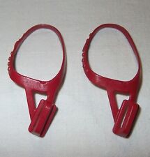 18411, 2x Waffengurt, Säbelgurt, Schultergurt, Schärpe (dickbauch), weinrot