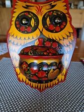 Stiftehalter Eule Stiftebox Volkskunst