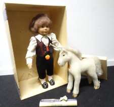 Steiff Puppe 703263 Das tapfere Schneiderlein mit Einhorn in OVP OR8121