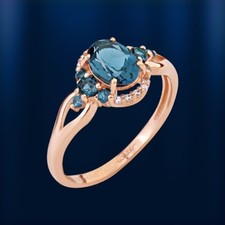 Rose Gold 585 RING with London