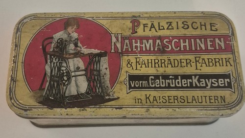 Alte blechdose pfälzische - alte,