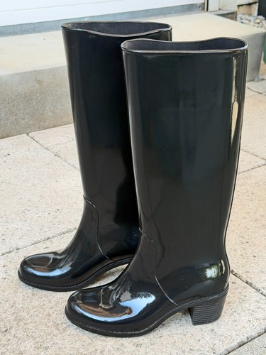 Damen gummistiefel mit absatz - damen,