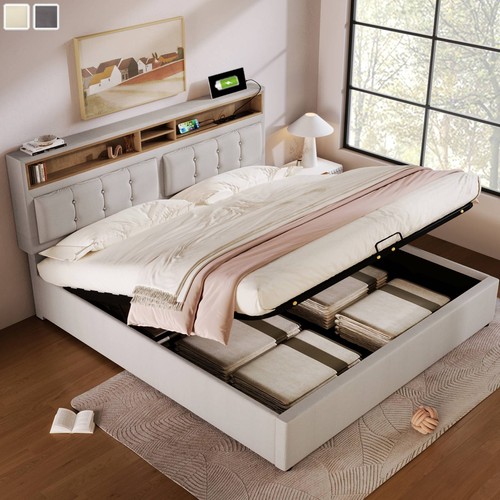 Polsterbett doppelbett mit - doppelbett,