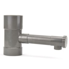 Regendieb Fallrohr Filter Hahn Regensammler Wasserdieb Regenwassersammler 80 mm 