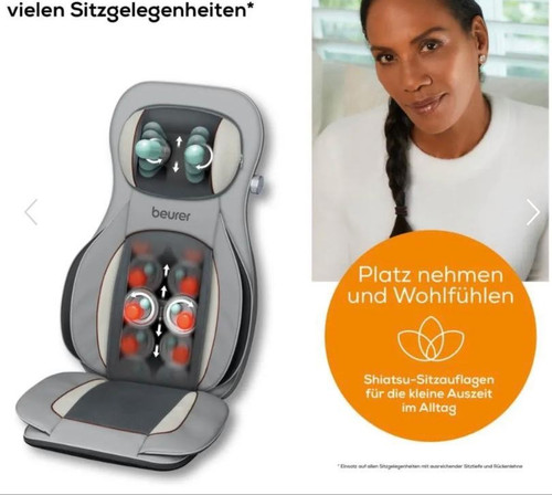 Beurer shiatsu sitzauflage - beurer, shiatsu-sitzauflage
