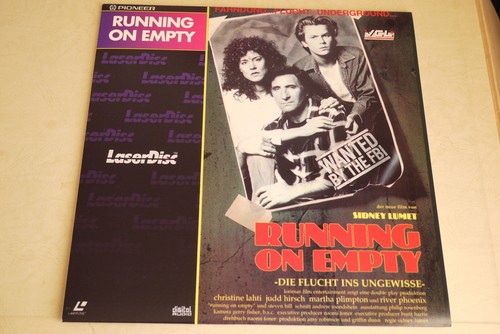 Laserdisc running empty - running, on