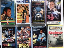 VHS Konvolut 8 Stück