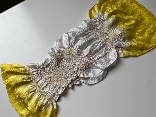 Vintage obiage seide shibori - vintage,