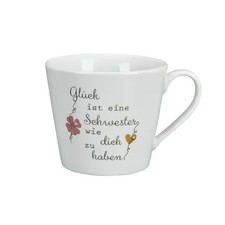 Krasilnikoff Tasse Glück ist