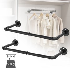 64cm Kleiderstange Wandmontage