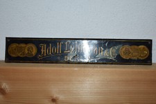 Original Altes Schild,um 1900,Kaiserreich,Adolf Lehmann,Berlin,Deko,Retro,Antik