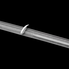 Gardinenband 10m, Raffrolloband, Transparent-22mm,Kräuselband, Faltenband