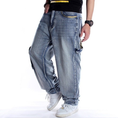 Herren weites bein jeans hip - bein,