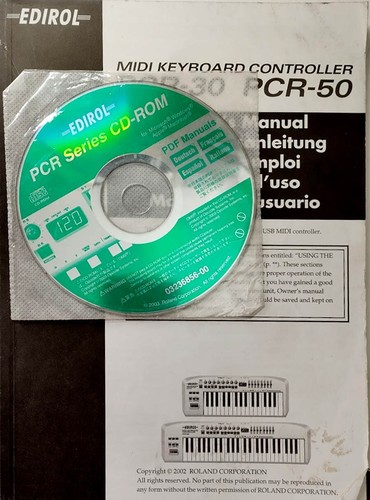 Edirol pcr und midi - edirol, 50