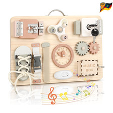 Montessori Sensorik Brett Holz