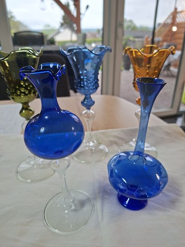 Konvolut lauschaer glas 5er - lauschaer, glas-5er