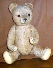 Teddy-Hermann Hirschaid-ausdrucksstark-50/60iger-ausgefallen-50cm-guter Zustand
