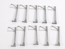 Vollmer N 8001 - 10x Oberleitungsmast mit langem Ausleger ohne OVP (PK-9-11)