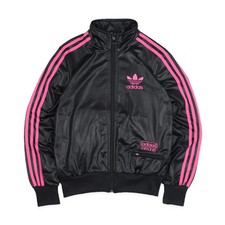 Adidas Chile 62 Trainingsjacke Trackjacket Schwarz Pink Trefoil Firebird