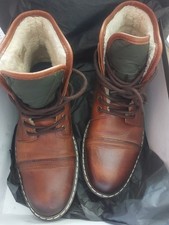 Herrenhalbstiefel -Budapester-