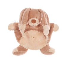 Nicotoy Schmusetuch Hase ZickZack Kuscheltuch braun Schnuffeltuch Simba Toys