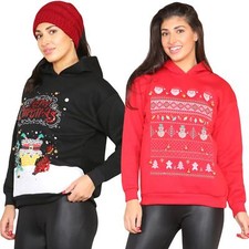 3D Weihnachts Hoodie LED