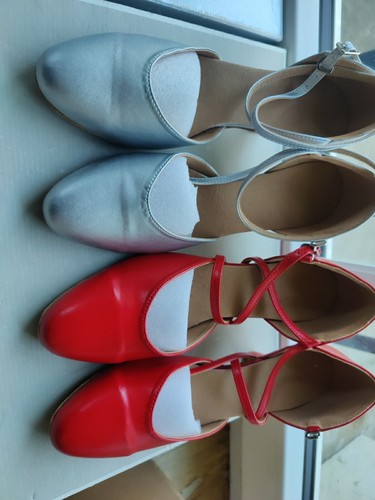 Tanzschuhe paar gr38 - (28€),