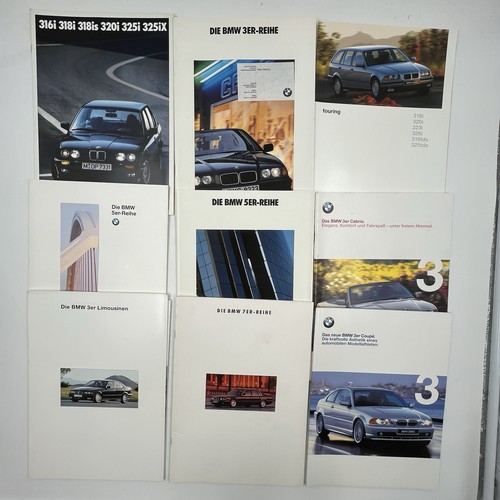 Bmw prospekte sammlung - bmw, 5er