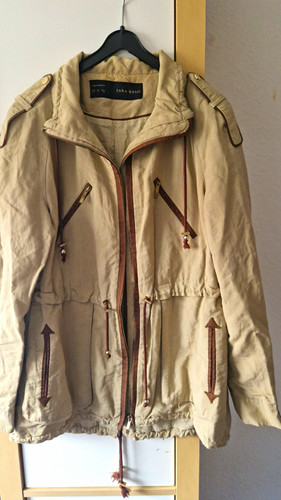 Zara basic damen jacke - damen, beige