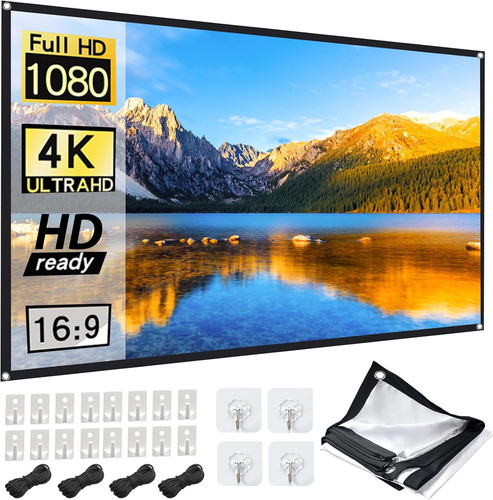 Zoll leinwand beamer 9 - zoll,