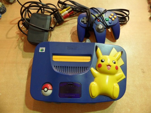 Nintendo64 n64 pikachu edition - pikachu,