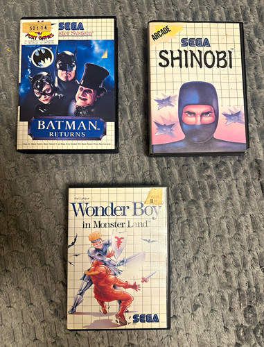 Sega master system spiele lot - sega, spiele-lot