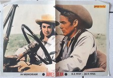 James Dean Poster in Memoriam 28 cm × 40 cm.