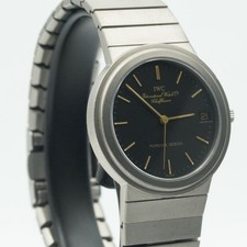 IWC VINTAGE HERREN UHR 34MM 3317 VINTAGE TITAN TOP RAR QUARTZ SPORTIVO IWC095