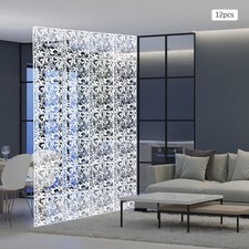 12tlg Paravent Wand Trennwand